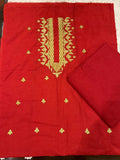 2 piece hand embroidered Phulkari work suit