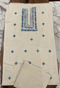Two piece hand embroidered Phulkari work suit