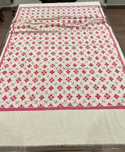 Fully Embroided Hand Made shawl