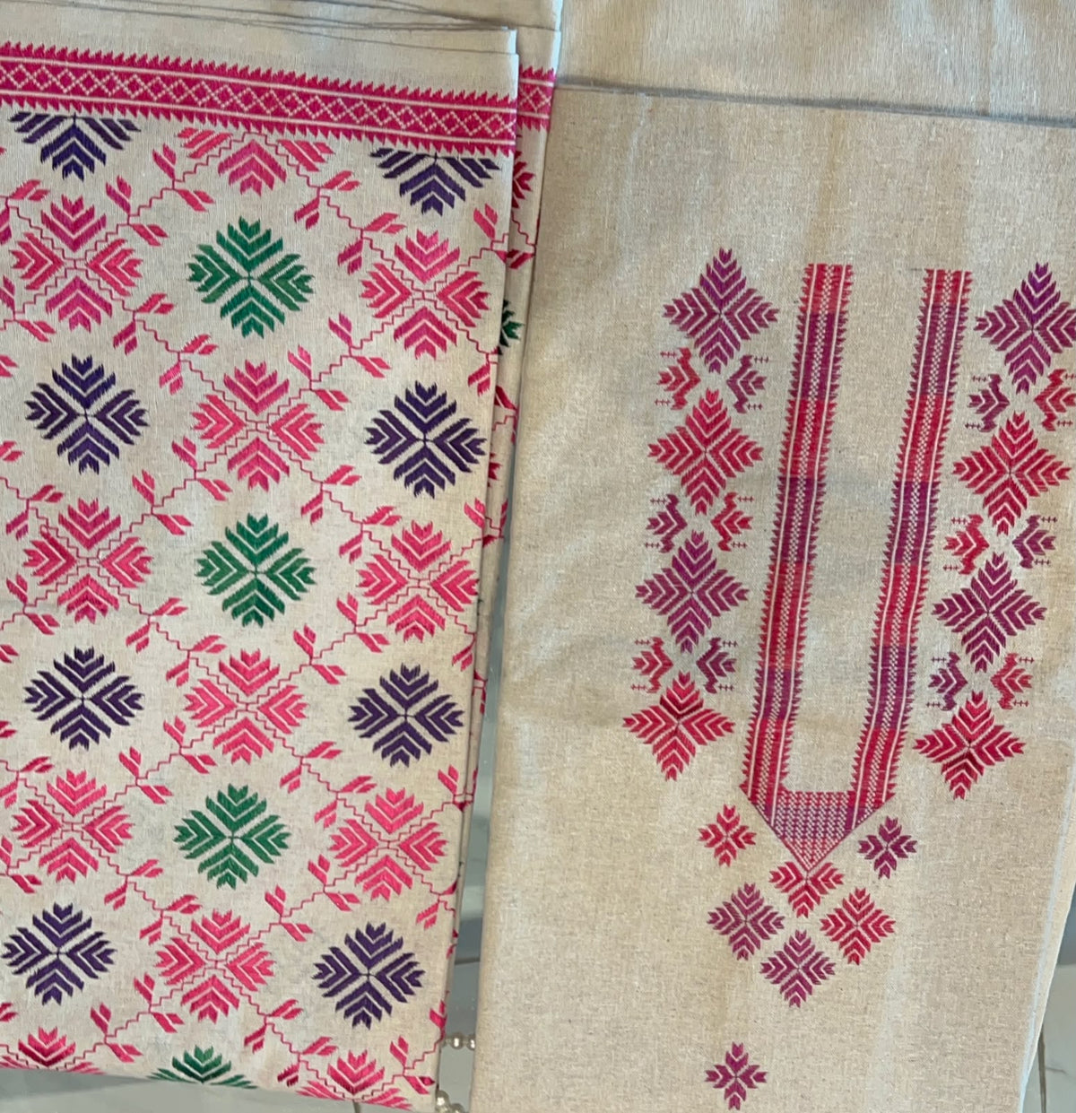 Phulkari Shirt and Shawl